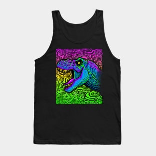 Tyrannosaurus Rex Psychedelic Tank Top